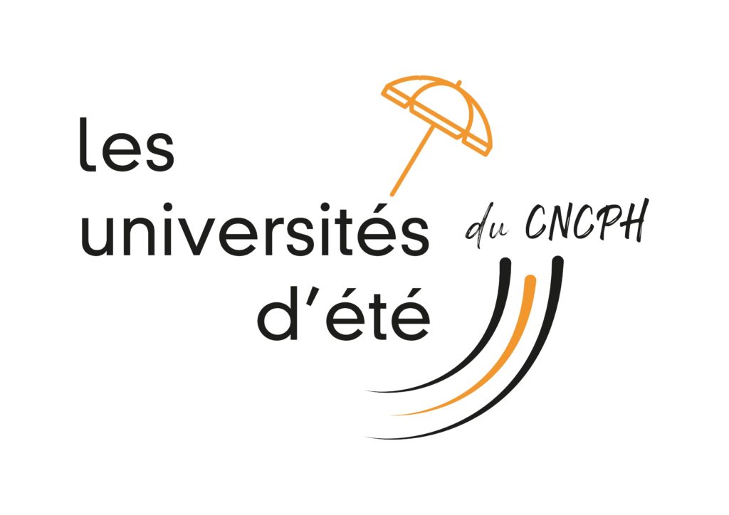 Logo des universités d'été du CNCPH